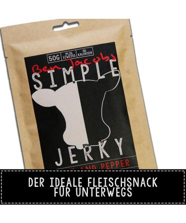 Premium Handmade Beef Jerky Tasting Box - 6x50g All-Natural No Additives | Austrian Pasture Raised - Buy Online on GoSupps.com