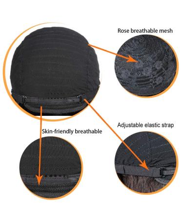 WIGNEE Short Human Hair Pixie Cut Wig with Bangs for Black Women - Short Layered 1B Wig - Buy Online on GoSupps.com