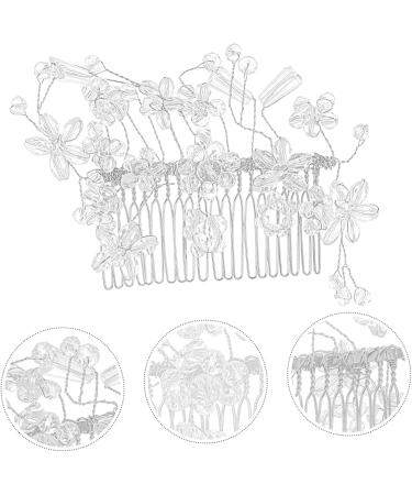 Beaupretty Accessories hair comb cheongsam hair accessories bride hair clip traditional hair accessories wedding hair side comb flower headpiece bridal hair side comb bridesmaid Metal Comb - Buy Online on GoSupps.com