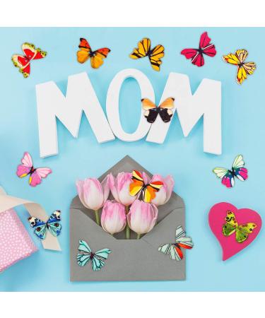 200Pcs Wooden Butterfly Buttons for DIY Crafts - Colorful 1 Inch Cute Animal Buttons for Sewing and Decorative Clothing Accessories - Buy Online on GoSupps.com