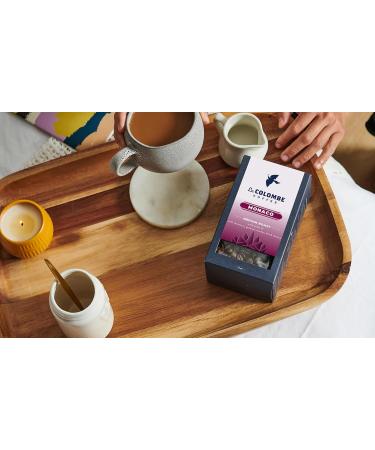 La Colombe Monaco Caf moulu moulu torr faction moyenne Notes de chocolat au lait craquelin Graham cerise noire 340 ml (lot de 1) Monaco 12 g (Lot de 1) - Buy Online on GoSupps.com