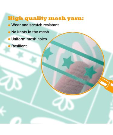 BOOLOOEN Silk Screen Stencil - Self-Adhesive Transfer Stencil for DIY Home Decor - Reusable Washable Mesh Stencil - 8.5x11inch - Valentine's Day Love Theme - Buy Online on GoSupps.com