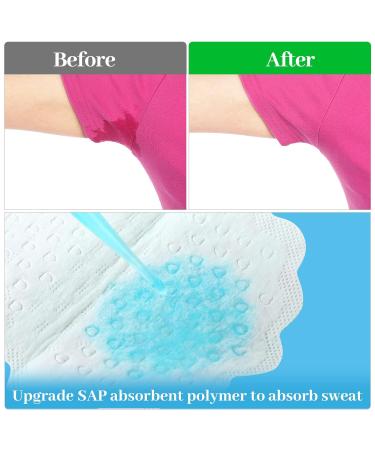 50 Pack Large Underarm Sweat Pads for Women Armpits Adhesive Disposable Dress Guards Non Visible Secret Sweat Block Comfortable Unflavored Non Sweat Armpit Protection for Sweating 4.92 x 4.53 Inches - Buy Online on GoSupps.com