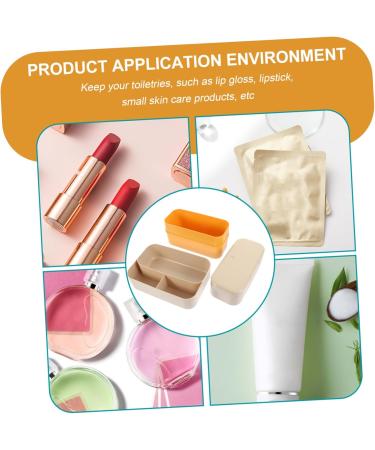 DOITOOL Makeup Organizer Box Sundry Organizer Compartment Jewelry Holder Cosmetics Organizer Miss Household Products Make up - Buy Online on GoSupps.com