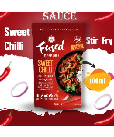 Fused Pouch Sauce Pick N Mix - Choose From 3+ Flavours | Black Bean Katsu Curry Sweet Chilli Teriyaki | Sauce Gift Set for Sauce Lovers - Pack of 2 - Buy Online on GoSupps.com