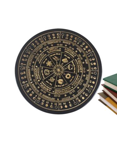 Pacienjo pendulum board |Food aging fortune telling fortune tellers star board carved pendulum fortune telling tools round for beginners in fortune telling