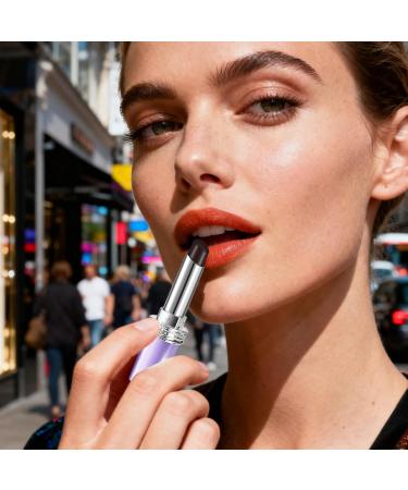  G n rique Moisturizing Lipstick | Red and Glossy Makeup for Beauty Tinted Lip Balm - For Women Night Evening Travel Office Home Daily Routine Chapped Cracked Lips - Buy Online on GoSupps.com