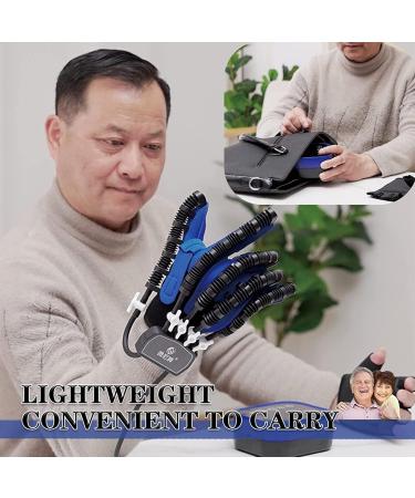 Disability Aids Rehabilitation Equipment Finger Straightening Brace Guard for Stroke Hemiplegia Hand Function Recovery Relief Finger Cramps Left X-Large - Buy Online on GoSupps.com