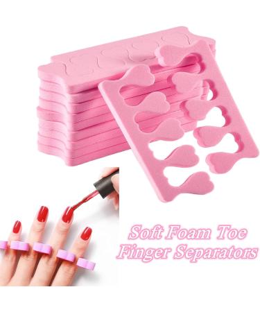 60 PCS Soft Sponge Toe Separators for Manicure & Pedicure - Nail Art Dividers for Toe & Finger Relaxation - Buy Online on GoSupps.com