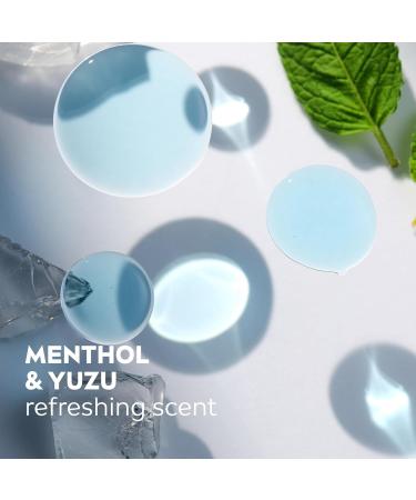 Nivea Men Cool Body Wash Icy Menthol and Yuzu Scent 3-in-1 Men's Body Wash Face and Hair Paraben Free pH-Skin Friendly 16.9 Fl Oz Bottle 16.9 Fl Oz (Pack of 1) - Buy Online on GoSupps.com