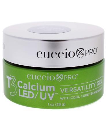 Cuccio Pro T3 LED/UV Cool Cure Versatility Gel - Self-Leveling Gel with Calcium - White 1 Oz - Buy Online on GoSupps.com
