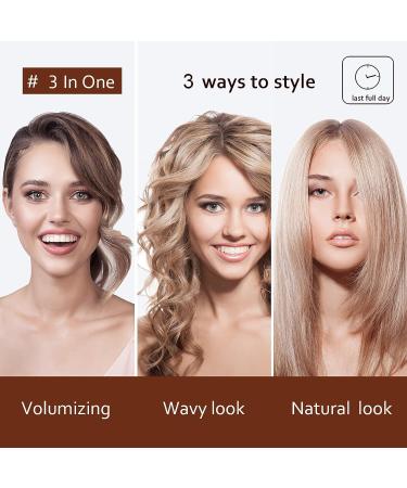GLAMGLIDER 1.25 Inch Ceramic Tourmaline Ionic Curling Iron Brush - Professional Hot Styling Brush with Instant Heat, Anti-Scald Technology, and Dual Voltage - 4 Heat Settings for Travel - Buy Online on GoSupps.com