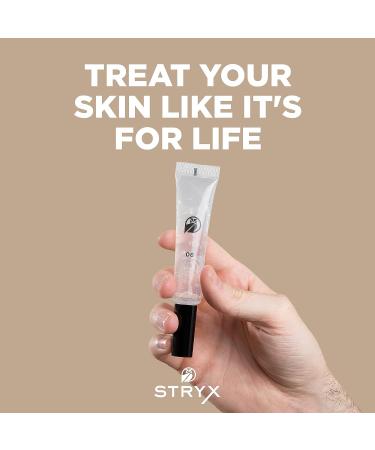 Stryx Brow & Beard Gel Comb - Lightweight Styling Gel for Men - Moisturizing Aloe Vera & Bamboo Extracts - Easy-to-Use Applicator for Tamed Beard & Eyebrows - Buy Online on GoSupps.com