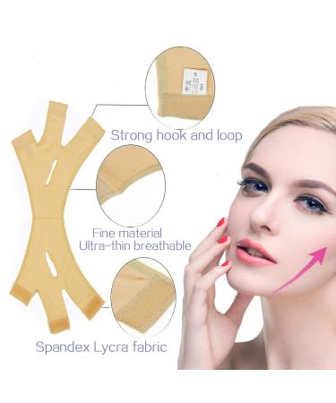 Face Lifting Slimming Belt - V Shape Lift Up Thin Mask Strap for Smooth Face Line - Medium Size - Buy Online on GoSupps.com