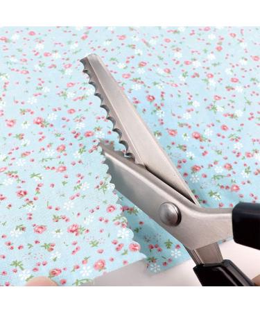 Stainless Steel Pinking Shears - Zig Zag Fabric Cutter for Sewing & Crafting - Buy Online on GoSupps.com