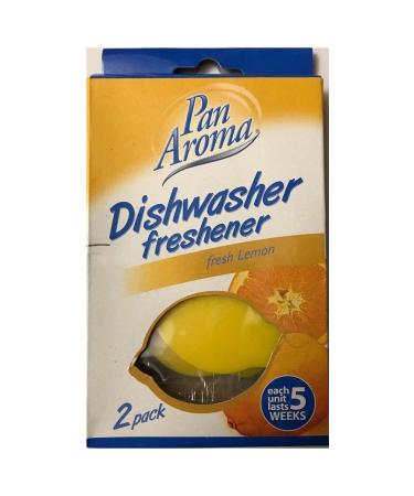 Pan Aroma Dishwasher Freshener Lemon 2 Pk - Buy Online on GoSupps.com