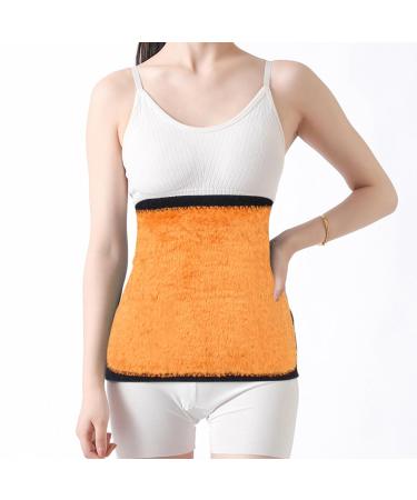 Buy Adjustable Winter Thermal Waist Warmer for Men & Women - Plush Lumbar Support Back Brace - Stomach Warming Protector in Black - Buy Online on GoSupps.com