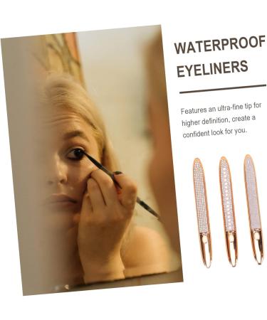 PLAFOPE Lash Accessories 3pcs Eyeliner Eyelash Tool for False Lashes Cosmetics Eye Line Pencils Water Proof Woman - Buy Online on GoSupps.com