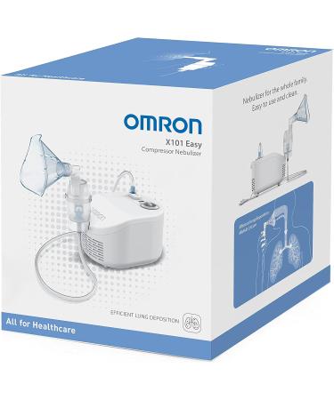 Omron X101 Easy Inhalation Device - Inhaler for Adults & Children - Optimal Treatment for Asthma Cough & Allergies - Buy Online on GoSupps.com