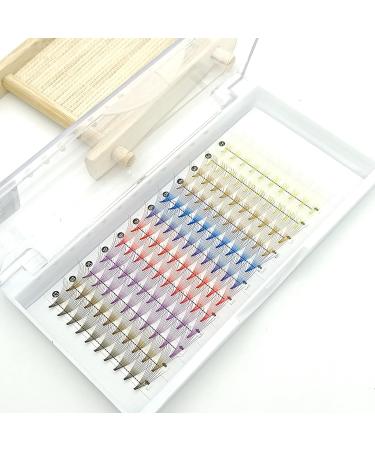 Shop Rainbow Colored Lash Clusters Kit - DIY Eyelash Extensions for Beginners | Vibrant Colorful Lash Extensions International Shipping - Buy Online on GoSupps.com