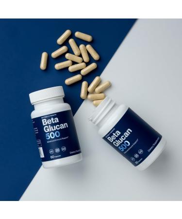 Better Way Health - Advanced Immune Readiness - Highly Purified 1 3/1 6 Beta Glucan 500 - Clinically Tested Immune Defense - 500mg/60 Capsules (Pack of 1) 60 Count (Pack of 1) - Buy Online on GoSupps.com