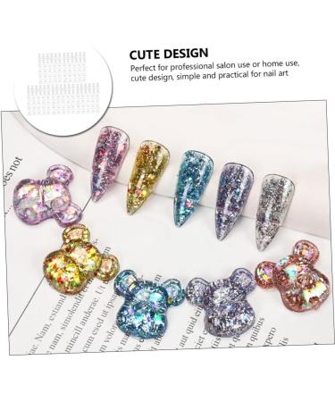 SOESFOUFU 3 Manicure Tools Transparent Nail Color Displaying Tool Cute Nail Color Displaying Tool Nail Art Tool Nail Tools Cute Nail Color Display Tool Bow Tie Polishing Plate - Buy Online on GoSupps.com
