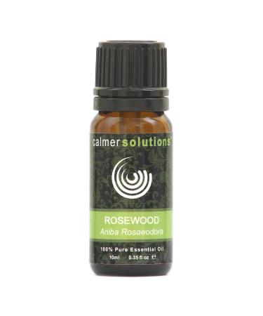 Calmer Solutions Rosewood 100% Pure Essential Aromatherapy Oil 10ml Rosewood 10 ml (Pack of 1)
