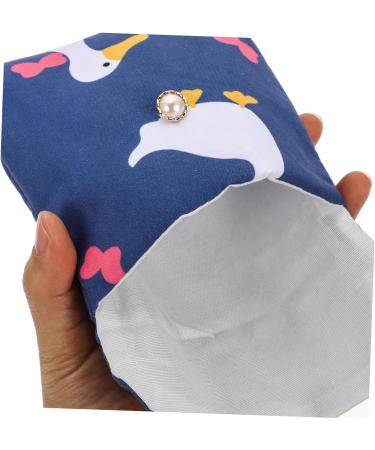 Healifty 15 Pcs Teen Napkin Storage Bag Mini Purse Organizer | Travel Zippered Wallet for Women & Men | Menstrual Pad & Period Napkins Pouch - Buy Online on GoSupps.com