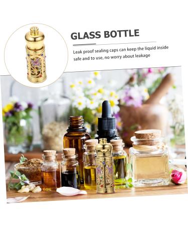 Mikinona Essential Oil Empty Bottle Perfume Arabe Arabic Perfume Middle Eastern Decor Empty Essential Oil Bottle Sub Perfume Bottle Perfume Sample Bottle Exquisite Bottle Decor Alloy - Buy Online on GoSupps.com
