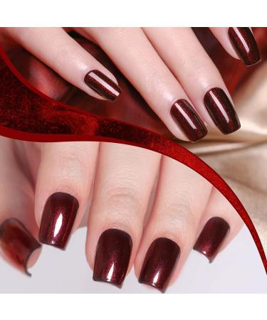 Brown Holographic Gel Nail Polish - Magic Chameleon Laser Effect UV Gel Nail Polish - Glitter Gel Nail Varnish - Chrome Nail Gel Polish for Home Soak-off DIY Manicure Nail Art - Buy Online on GoSupps.com