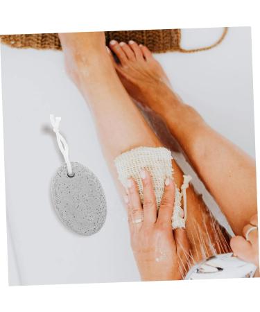 Exfoliant Pour Les Pieds Sous La Dissolvant De Pierre Gommage Des Pieds En Pierre Naturelle Pour Des Pieds Lisses Outil De Soin Des Talons Gris Clair - Buy Online on GoSupps.com