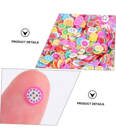 Mipcase 5000pcs Fruit Slices Diy Craft Slices 3d Polymer Slices Homemade Stickers Fruit Slice Pops Clay Fruit Slice Scrapbooking Slices Homemade Ornaments Nail Decorations - Buy Online on GoSupps.com