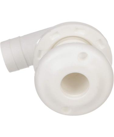Seachoice 90-Degree Thru Hull Fitting for 3/4 ID Hose | 7/8 Max Hull - Marine Grade - Buy Online on GoSupps.com