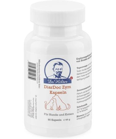 Dr. HOLZ DIADOC ZYM - Pancreatic & Digestive Enzymes for Dogs | 90 Capsules for Intestinal Problems & Allergies - Buy Online on GoSupps.com