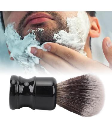 Sonew Men's Shaving Brush - Easy Clean Synthetic Foam Brush with Curved Handle & Dirt Removal Bar for Home Salon - Buy Online on GoSupps.com