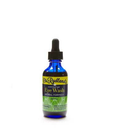 Dr. Rydland's Herbal Supplement | Created by KidsWellness | Eye Wash - External Use Only | Relieves Pink Eye Allergy Irritation from Contact Lens | 2 Ounce Bottle