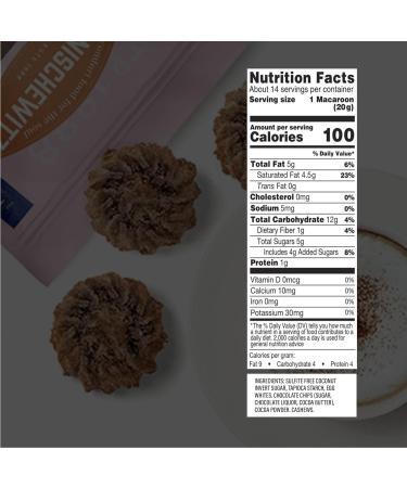 Manischewitz Rocky Road Macaroons 10oz (2 Pack) | Dairy Free, Gluten Free, Kosher for Passover | Resealable Bag - Buy Online on GoSupps.com
