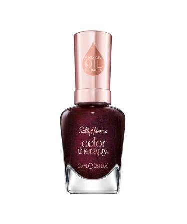 Sally Hansen Color Therapy Staycation Collection - Nail Polish - Nothing to Wine About - 0.5 fl oz Nothing to Wine About 0.5 Fl Oz (Pack of 1)