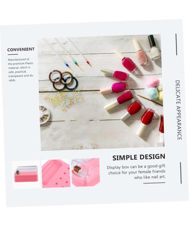 nail polish head box nail drill storage nail grinding head holder nails drill bits nail drill bit holder drill bit holder for nails drill bits for nails Organizer clean plastic - Buy Online on GoSupps.com