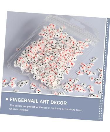 HAPINARY 4 Nail Art Accessories Home Decorations Home Ornament Polymer Clay Jewelry Diy Handcraft Materials Nail Accessories Polymer Clay Manicure Accessories Playing Nail Art Charm Set - Buy Online on GoSupps.com