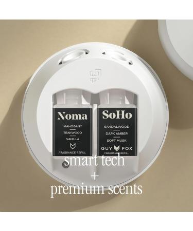 Pura Smart Home Fragrance Device Starter Set - Scent Diffuser with SoHo & Noma Refills - Perfect for International Shipping - Buy Online on GoSupps.com