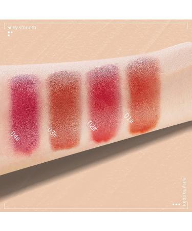 LAMUSELAND Matte Lipstick Makeup Set - 2Pc/Set Long Lasting Velvet Lip Stain & Gloss Primer Gift Kit for Girls - Waterproof & Non-stick Cup Formula (White) - Buy Online on GoSupps.com