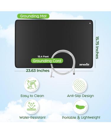 ZenExcel Floor Mat for Sleeping - Comfortable S-24*16 Inch Mat for Better Sleep | International Shipping Available - Buy Online on GoSupps.com