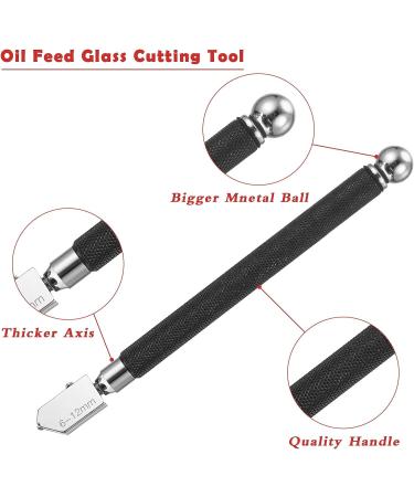 8 Pieces Glass Mosaic Cutter Kits  Including Wheeled Glass Tile Nipper  Glass Running Plier  Breaking Plier  Hex Wrench and Pencil Style Oil Feed Glass Cutting Tool  2 Blades and Oil Dispenser - Buy Online on GoSupps.com