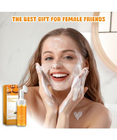 Buy Turmeric Facial Cleanser - Gentle Foaming Wash for All Skin Types | Natural Skincare - Buy Online on GoSupps.com