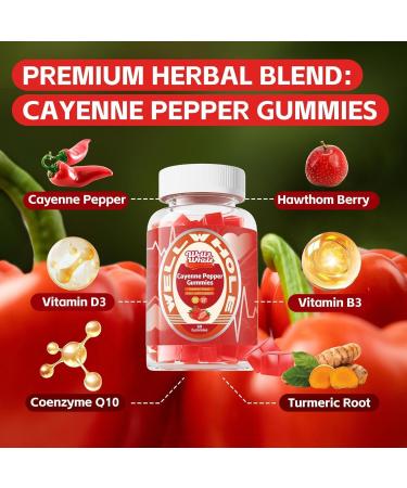 Well&Whole L-Lysine Gummies 1000mg and Cayenne Pepper Extract Gummies - Buy Online on GoSupps.com