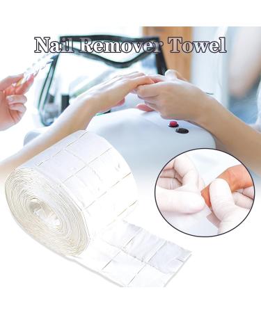 Roll of 500 Lint-Free Cellulose Wipes Nail Gel Remover Pads Nail Art Gel Polish Remover Cotton Pad Acrylic False Nails Polish Remover Wipe - Buy Online on GoSupps.com