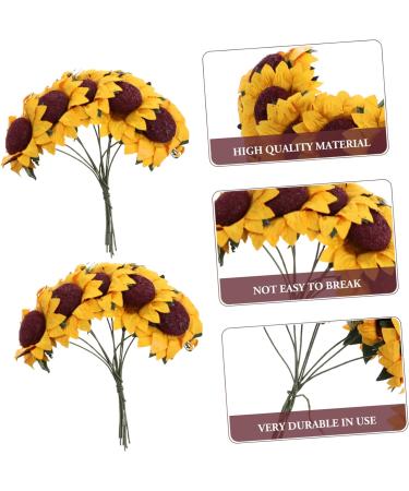 ABOOFAN 1 Set Sunflower Paper Flower Boxes Decor Artificial Flowers Paper Flower Ornament Manual - Buy Online on GoSupps.com