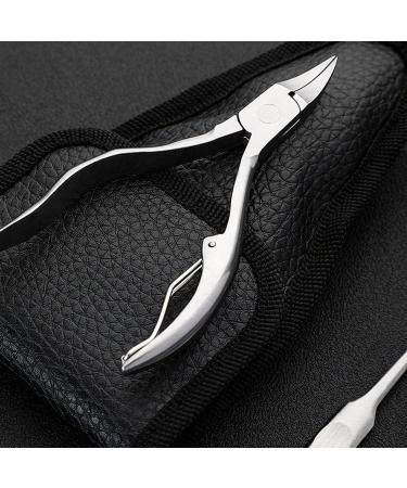 Manicure Set Black Personal Care Pedicure Set Portable Nail Clippers Thick Nails Home Use 3 Pieces for Men Seniors Manicure Nail Clippers Kit (Size : A) - Buy Online on GoSupps.com