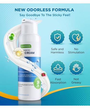 2X Potency Scar Cream - Rapid Deep Repair for C-Section Acne Keloid Burn & Stretch Marks | Silicone Gel Scar Treatment | 1.76oz - Fast International Shipping - Buy Online on GoSupps.com